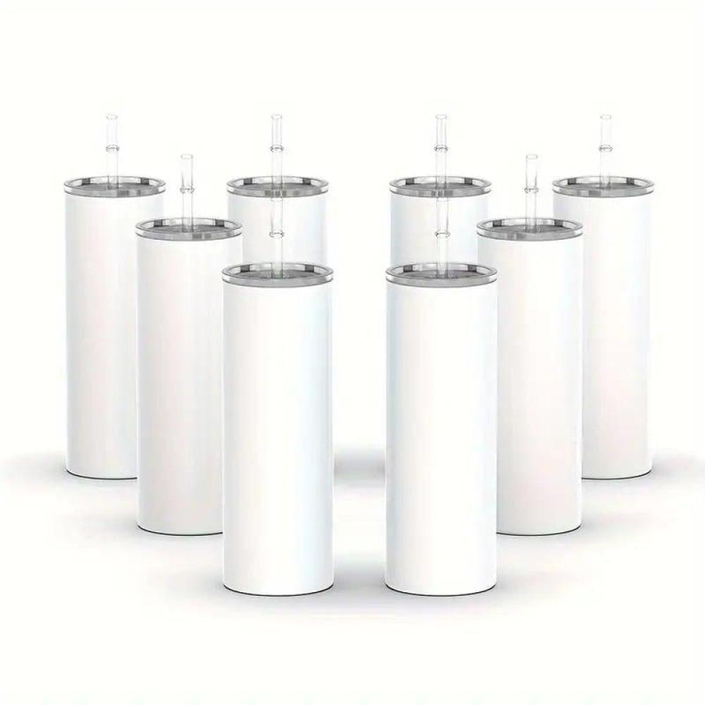 Stainless steel thermal container with straw lid 20 oz — product image 1