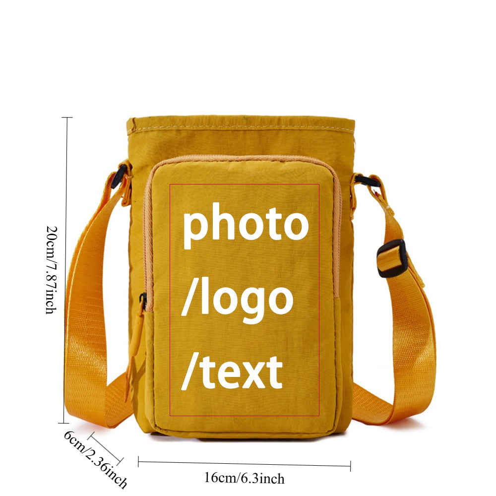 Women's Crossbody Bag, 1pc Made of Nylon Material, with LOGO/PHOTO/NAME/TEXT. | Made-to-Order Branded – image 4