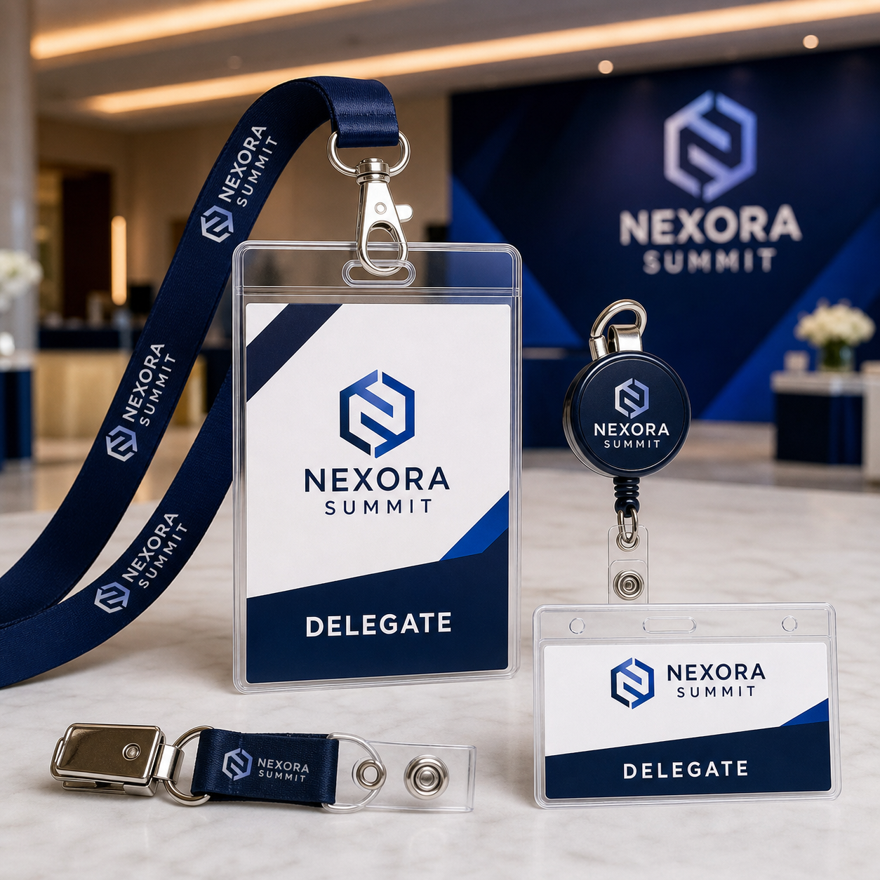 Custom Event Badge Holders & Badge Reels