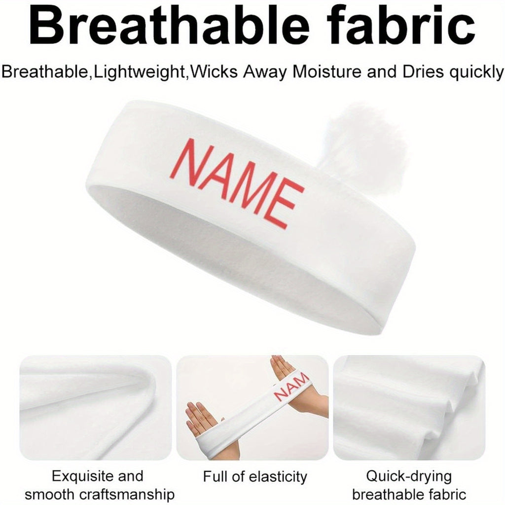 Custom-Printed Sports Headband with Custom Logo or Design - image 4