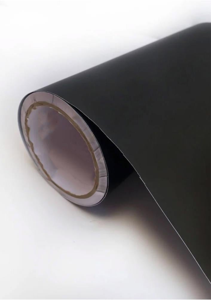 Matte black adhesive vinyl, 100*30 cm, No. 14 — product image 1