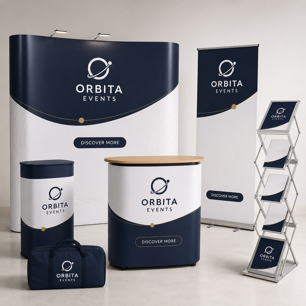 Portable Brochure & Literature Stand