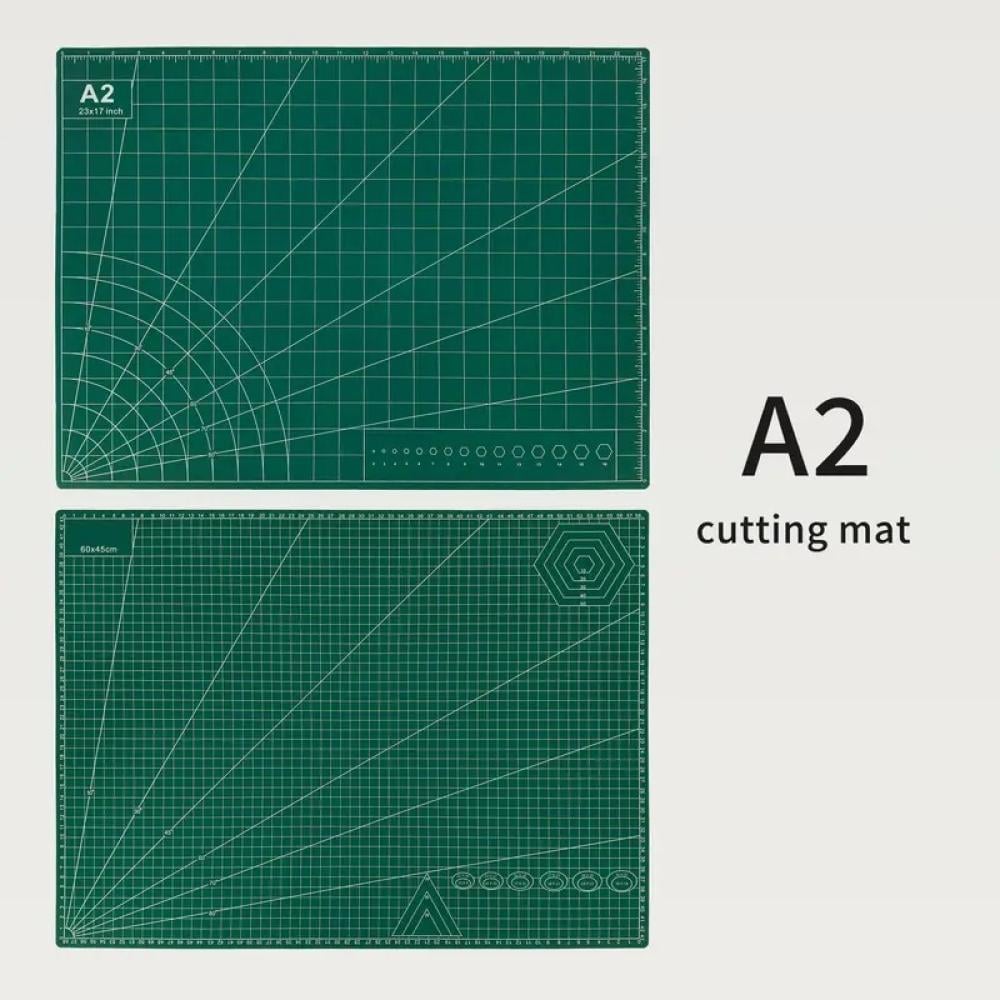 Green A2 vinyl cutting board — product image 2