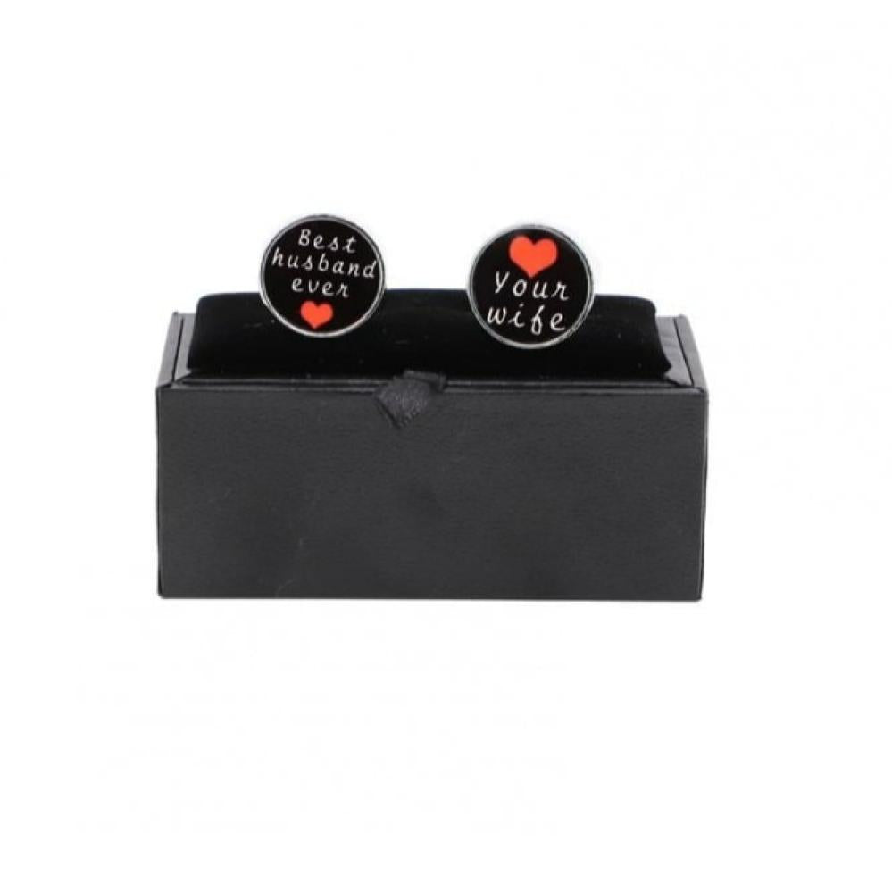 Round cufflinks 2x2 sublimation print — product image 3