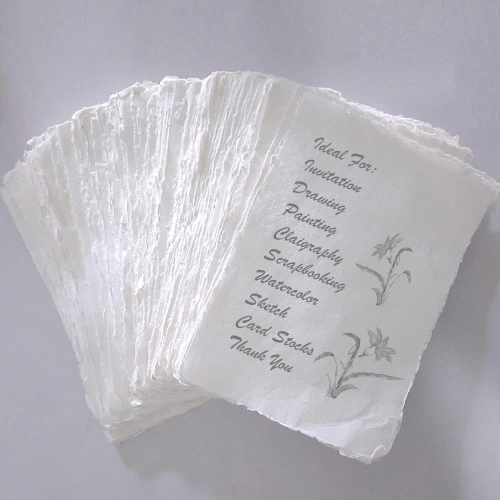 Premium 300gsm A4 100% cotton paper for professional prints — product image 1