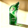 2D Flat, Text and Logo Specific Edition, Designed Wing-shaped Trophy | Business-Ready Corporate – image 1