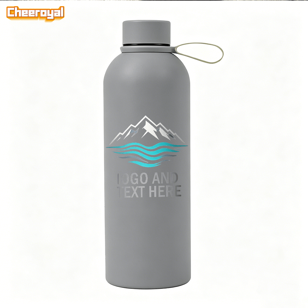 Design-Your-Own Custom Water Bottle, 17oz Insulated Tumbler, Can Be Printed with Images and – Team – image 3