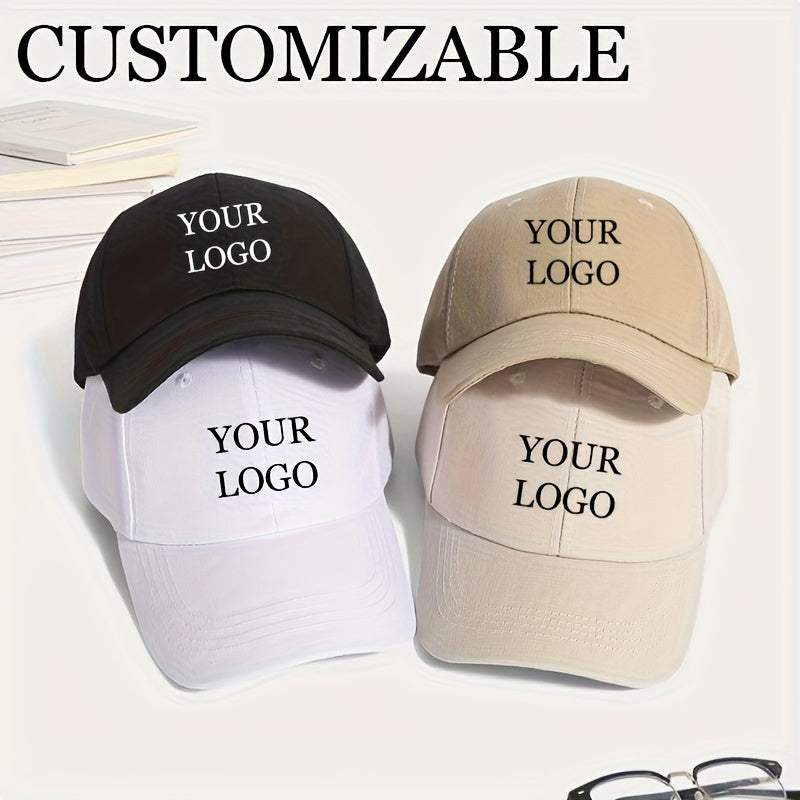 Logo-Ready Logo Apparel – Women'S Baseball Cap - with Logo/Photo, Adjustable Strap, Lightweight – image 1