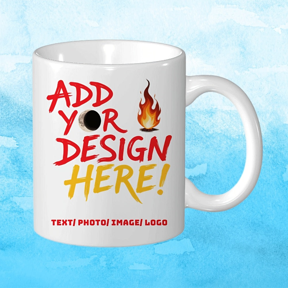 Logo-Ready Custom Mug – Custom Mug with Your Picture and Logo, Coffee Cup, Upload a Favorite – image 3