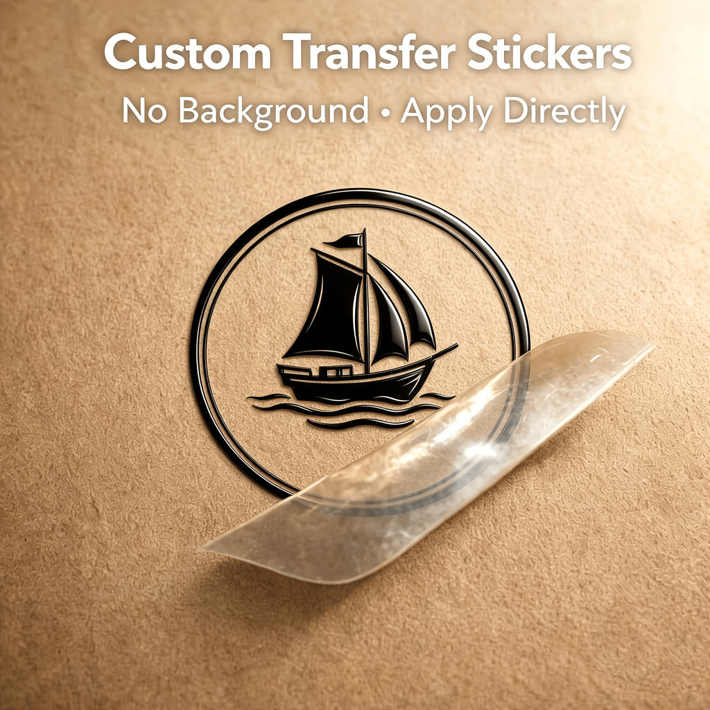 Custom UV Transfer Crystal Stickers, Transfer Logo Labels, | Promotional Specialized Promotional – image 1