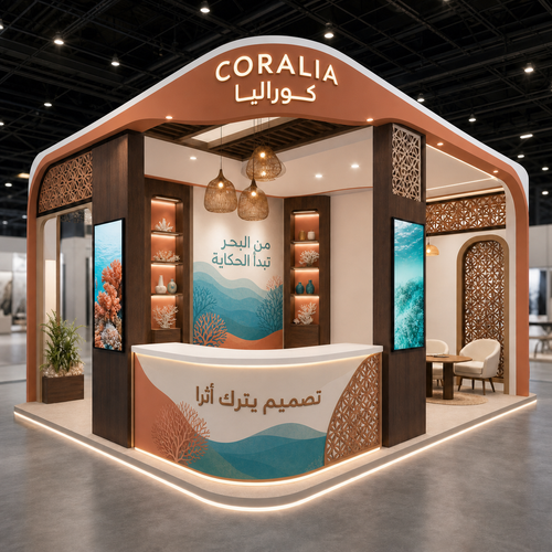 CORALIA 4×4 Hijazi und Red Sea Messestand