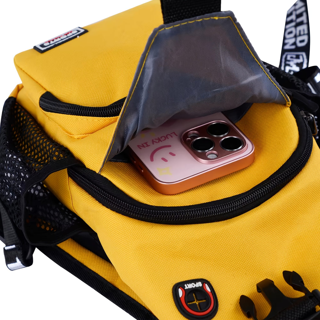 Logo chest pack for events and outdoor use