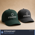 STEADFAST printed on custom product — MADE TO REPRESENT