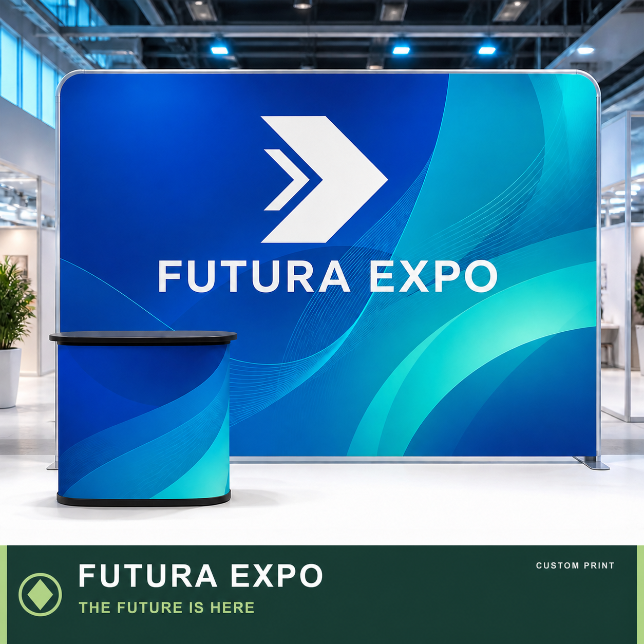 FUTURA EXPO printed on custom product — THE FUTURE IS HERE