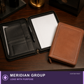 Custom Leather Executive Folios — MERIDIAN GROUP: LEAD WITH PURPOSE