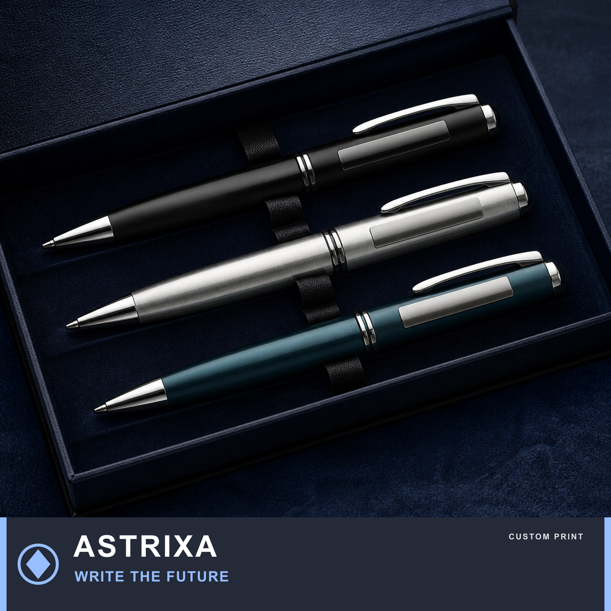 Custom Engraved Metal Pens — ASTRIXA: WRITE THE FUTURE