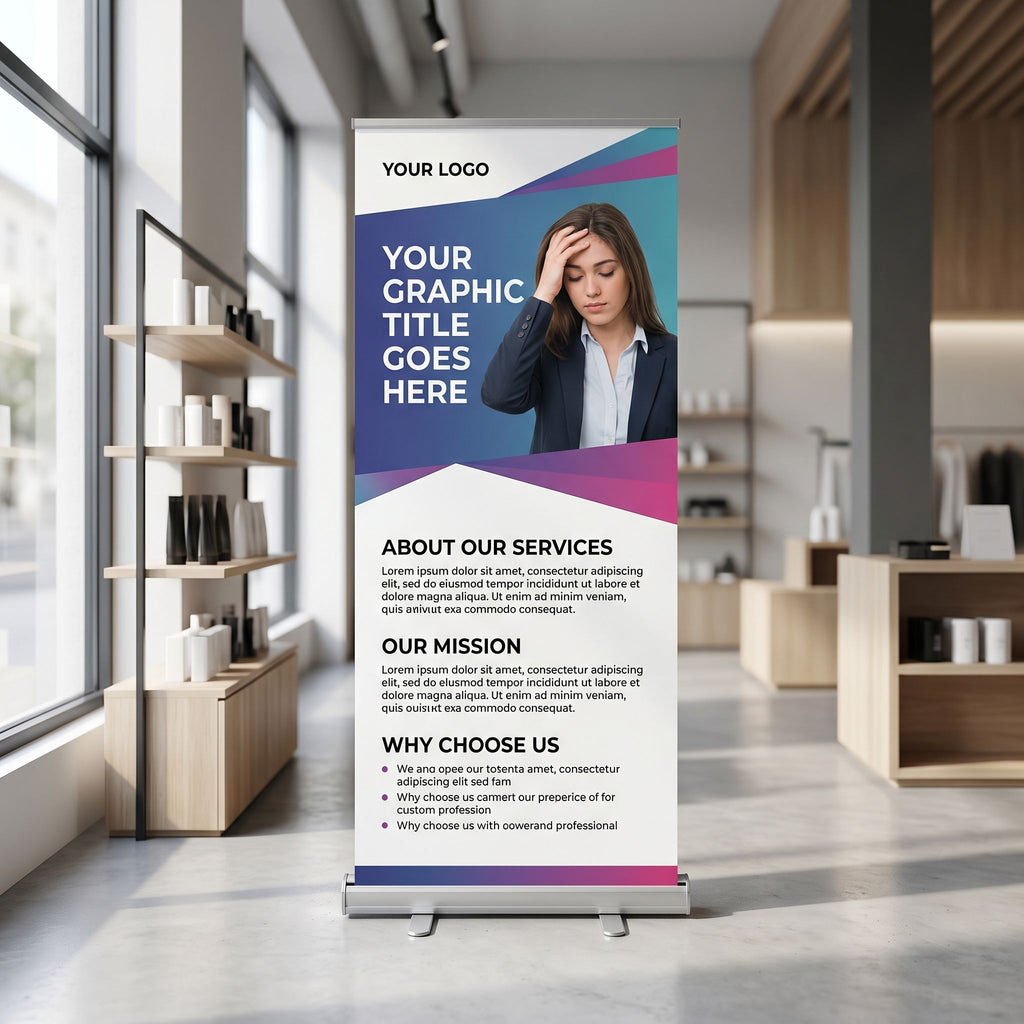 Custom Roll Up Stands product example