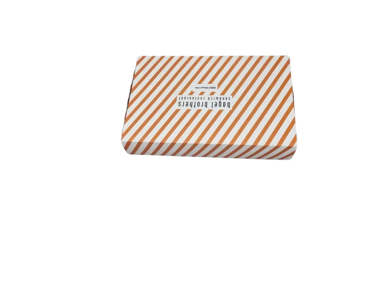 custom printed 12-compartment  draw box for burger and other usages