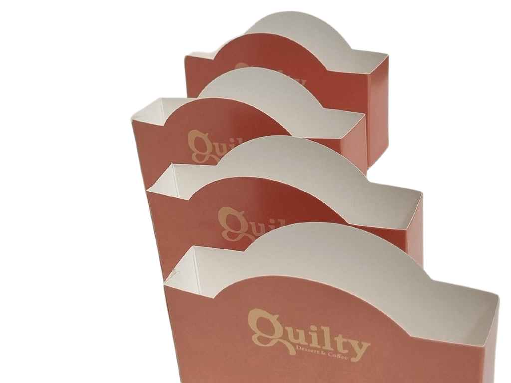 emballage personnalisé en papier pour biscuits et pain perdu, 13×6×3 cm