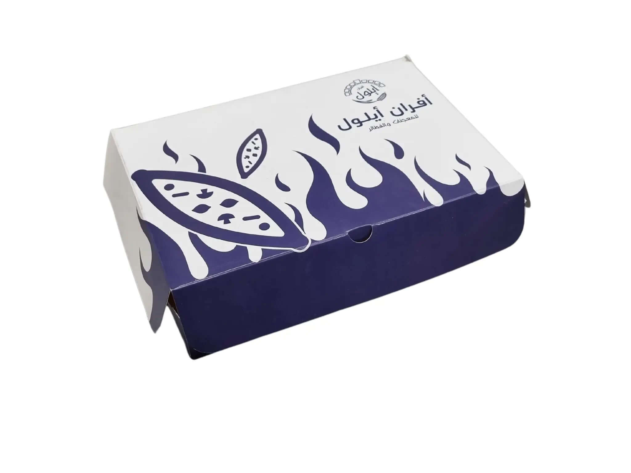 custom printed 30×21×6 cm pie bakery sweets box