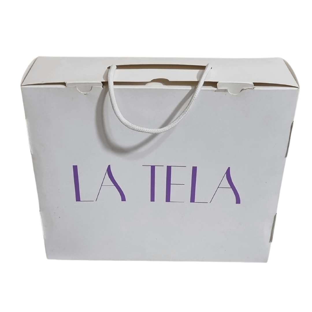 custom printed  30×25×9 cm abaya box with drawstring, Box and bag style