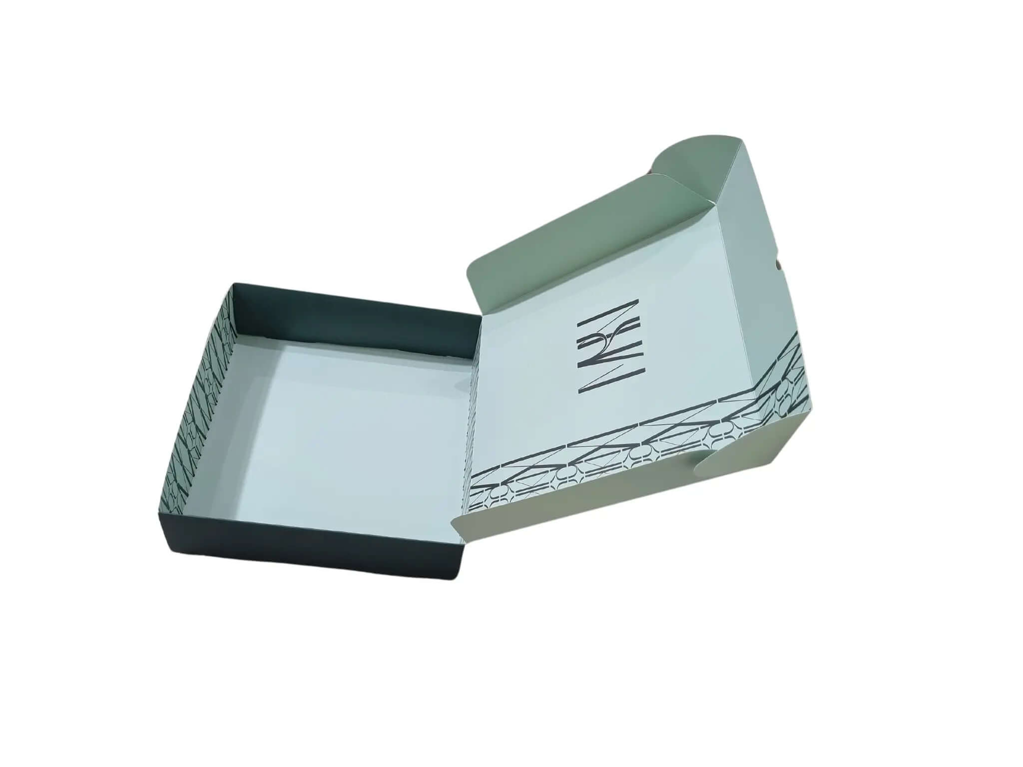 custom printed abaya box inside and outside printing with inside lamination 32×31.5×8.5 cm