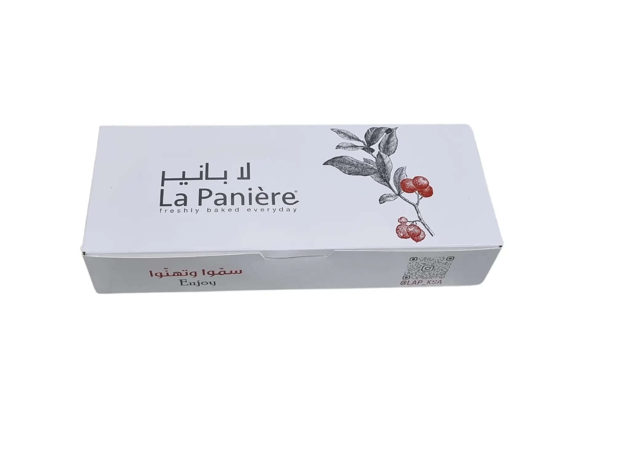 custom printed  box 27×11×5 with sauce hole for sweets and fast food