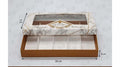 custom printed box with 5 dividers  for  pies, pastries and sweets