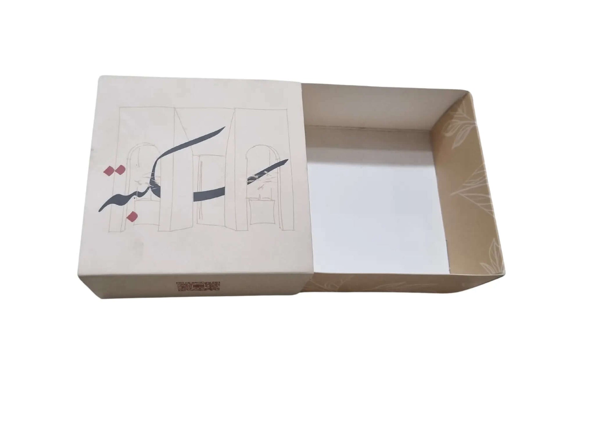 طباعة على علب السحب
علبة بأبعاد 10×10×5.25 سم
العلبة مزودة بمشمع خارحي (سولوفان) للمتانة 
طباعة بشعار وتصميم العميل
 