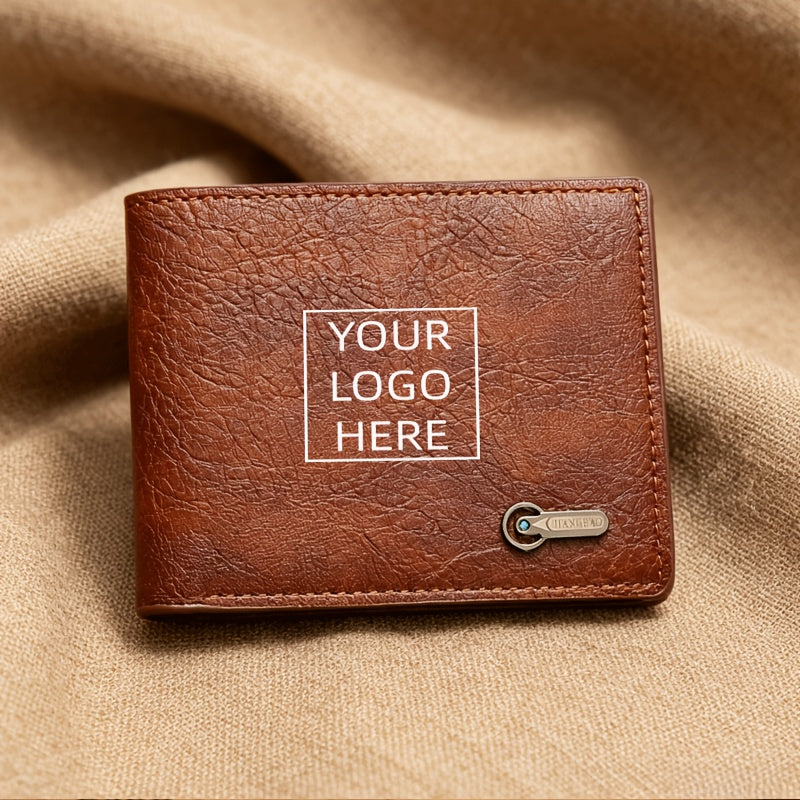Custom Photo Bifold Wallet Suitable for Men & Women - Upload Your Own | Business-Ready Branded – image 4