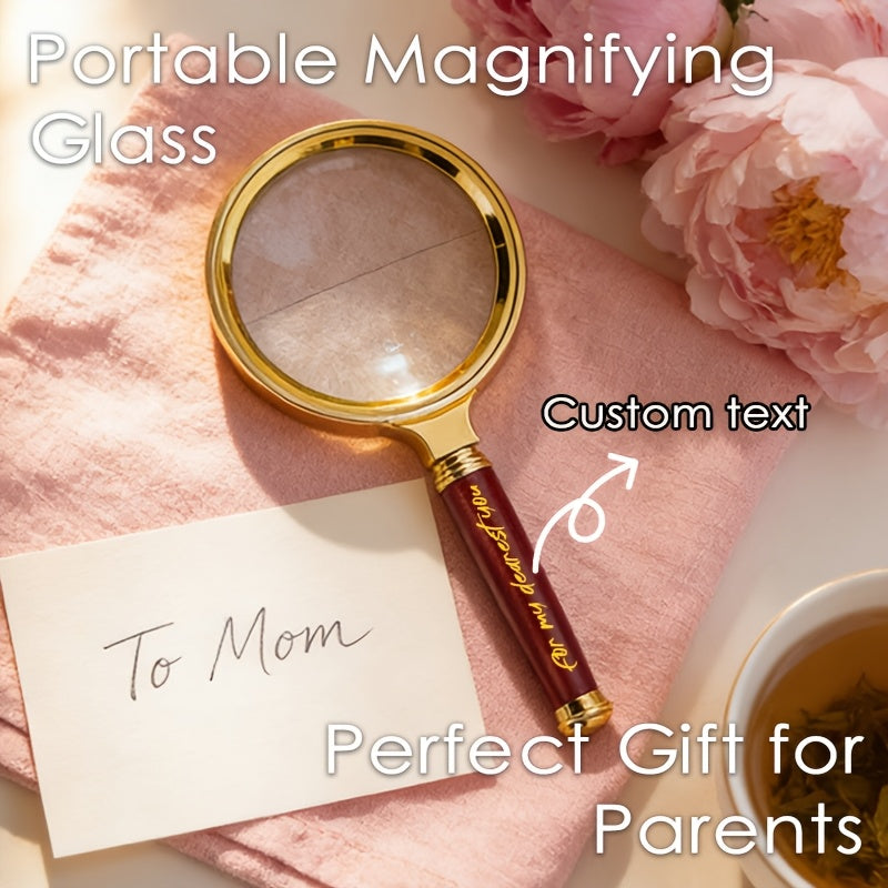 Personalized Handheld Magnifier with Custom Logo or Design - image 1