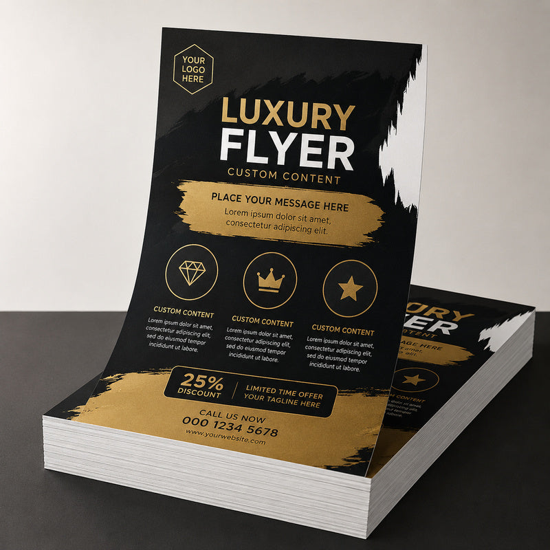 Signature Custom Flyer Design, Blending Food and Beauty Elements, in a Modern and Fresh – Event – image 3