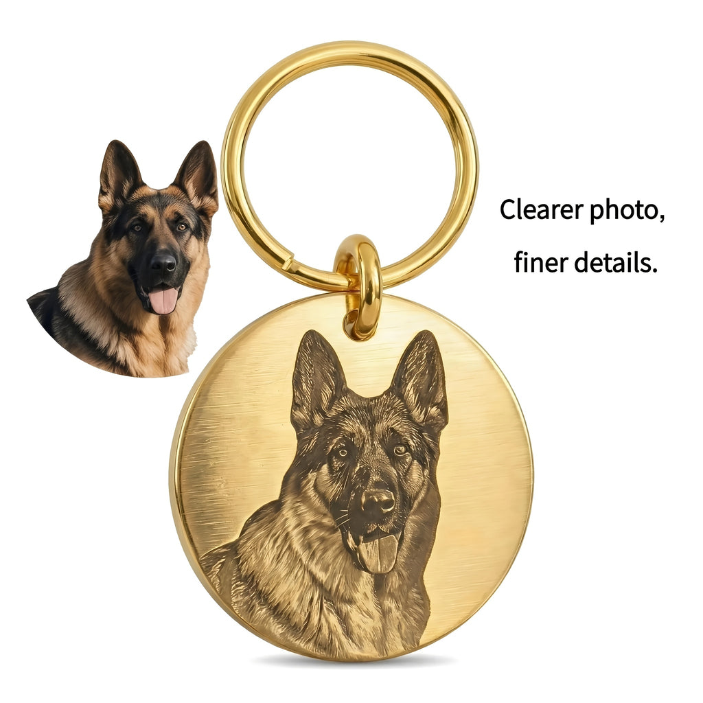 Personalized Pet ID Tag with Custom Logo or Design - image 3