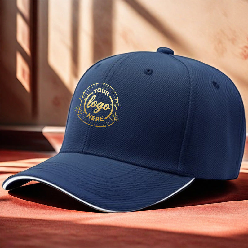 Brand-Forward Custom (D1864) Baseball Cap - Photos/Logos/Text, Company Logos, Team Logos, – Business – image 2
