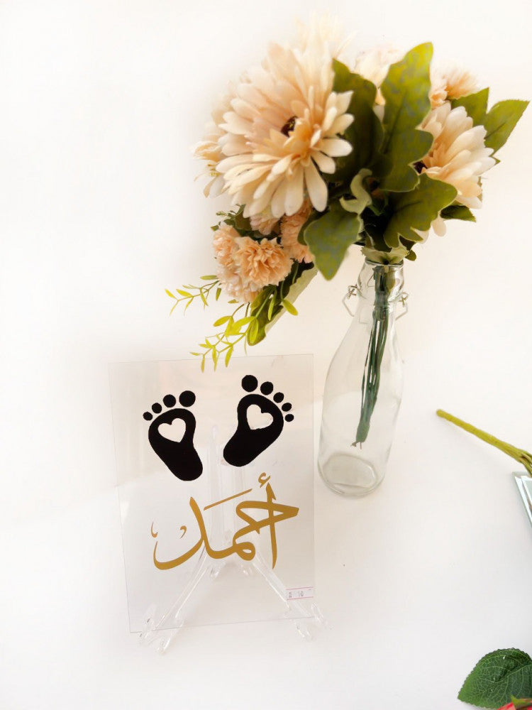 Transparent plastic stand, size 24 cm — product image 2