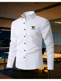 Design-Your-Own Men'S High-Quality Fashion Long-Sleeved Shirt| Button, Pocket-Less, Casual – Team – image 1