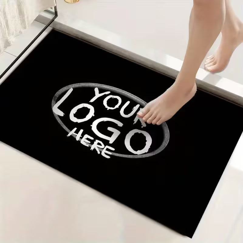 Personalized logo entrance mat for office or shop