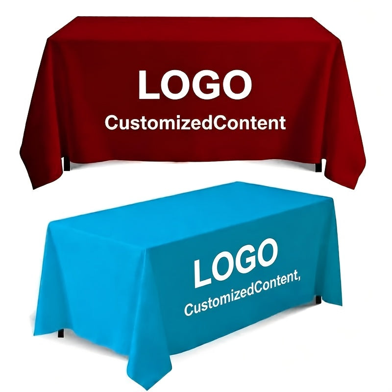Signature Custom Party Tablecloth, 6 Sizes Available, Outdoor Tablecloth for Garden – Custom – image 3