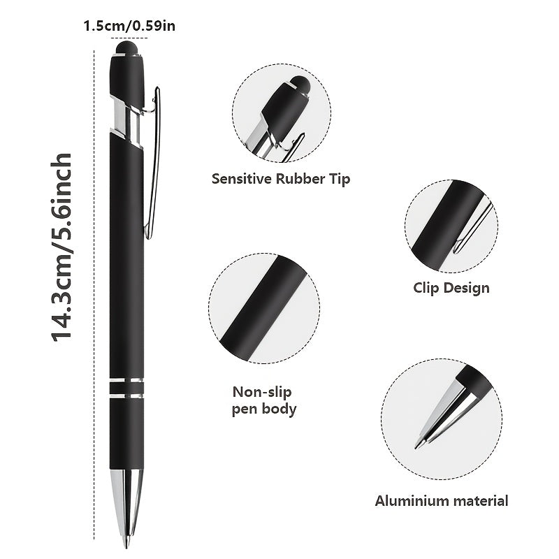 Personalized Business Stationery – s DIY Pen Set, Color Logo/Text, Metallic End, Smooth – image 2