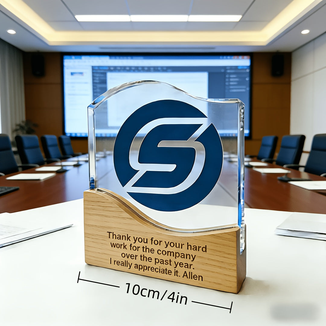 Custom-Printed Corporate Award – Custom Trophy Plaque - Corporate Award Event Plaque - Commemorative Plaque – image 3