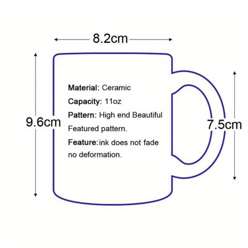 Design-Your-Own Photo Coffee Mug - Shiny Cup for Home, Workplace, Or Gifting - Sturdy & – Branded – image 3