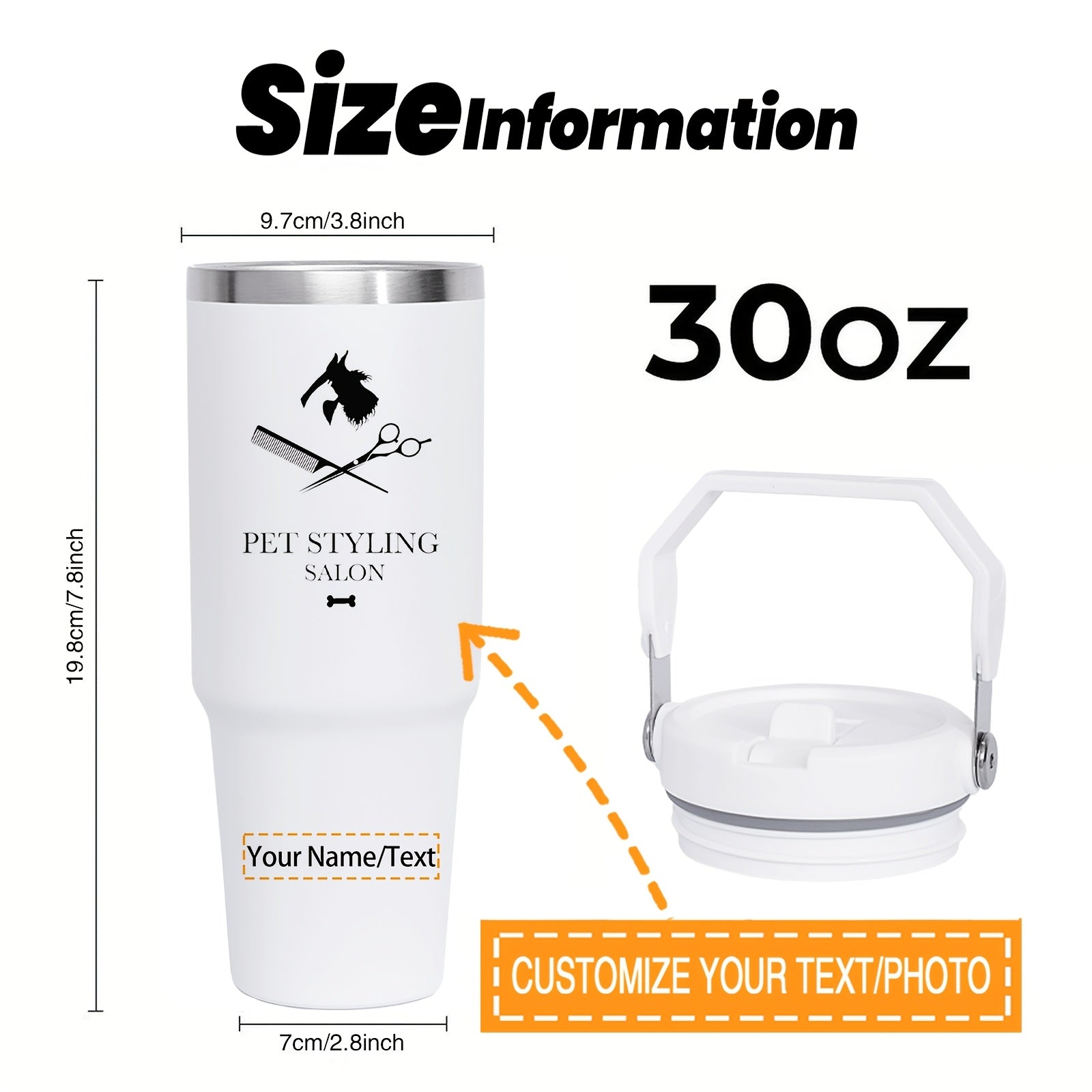 Bespoke Specialized Promotional Product – ized Stainless Steel - Custom Photo/Text/Name/Logo, Leakproof – image 4