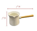A small wooden bowl without a cover — product image 1