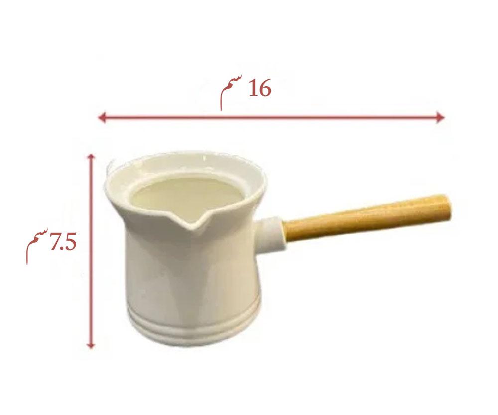A small wooden bowl without a cover — product image 1