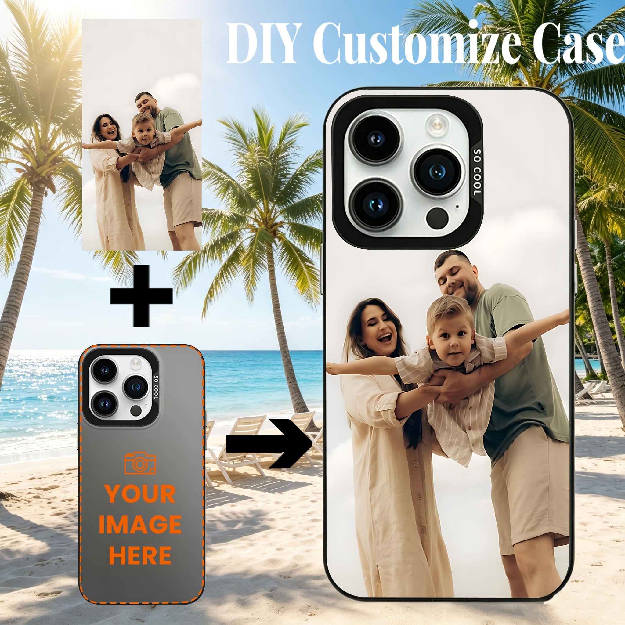 Custom-Printed Tech Accessory – Phone Case - Father And Son Custom Phone Case, Compatible with Iphone 18 – image 1