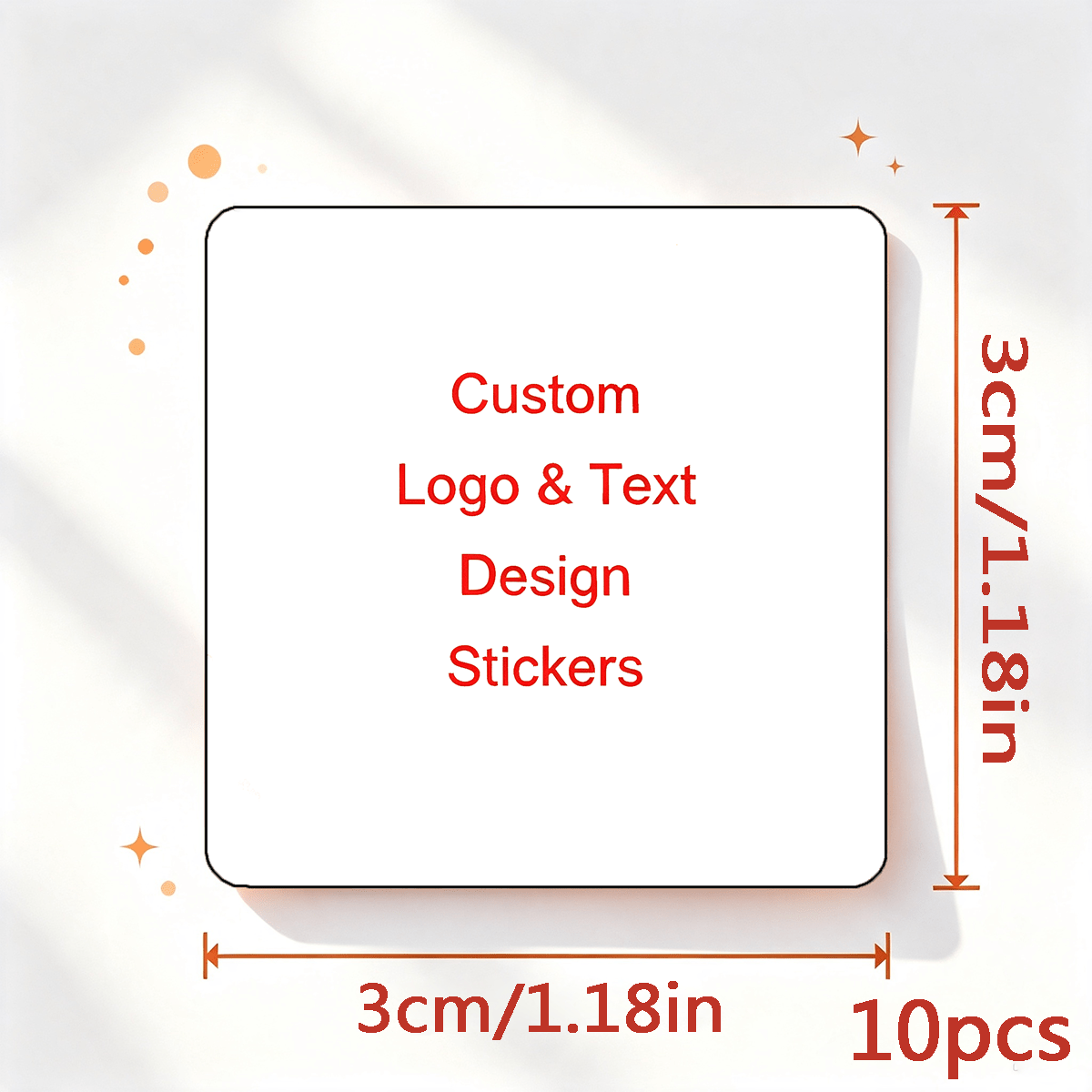 Custom Transfer Stickers, Your Own Patterns/Text, Self-Defined Patterns/LOGO, | Promotional Home & Office – image 3