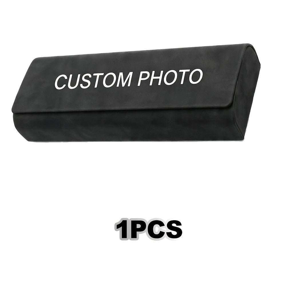 [] 1/2/8/12pcs, Faux Leather Glasses Case, Bespoke Hard Shell Eyewear | Made-to-Order Specialized Promotional – image 3