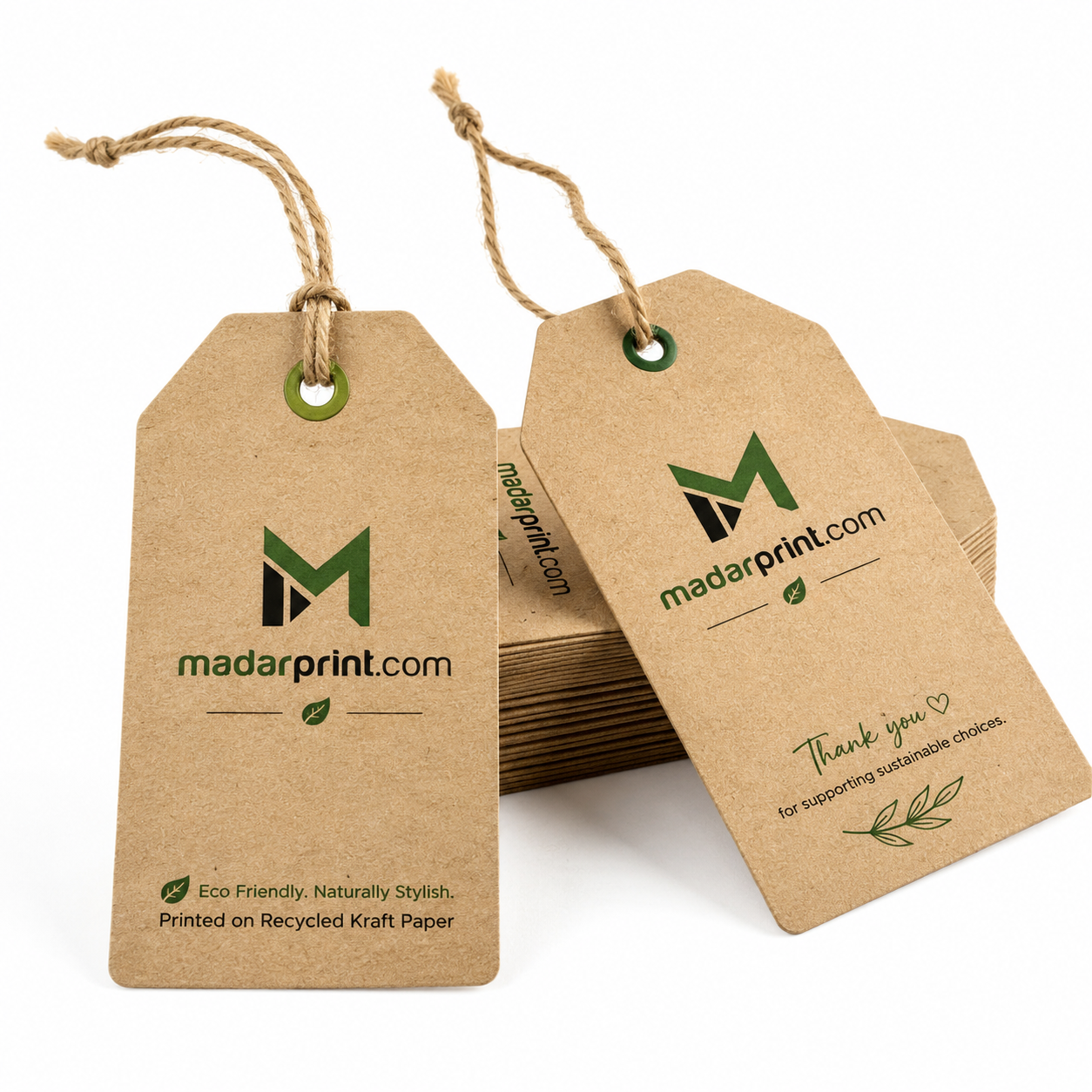 Custom Hang Tags - Eco Kraft