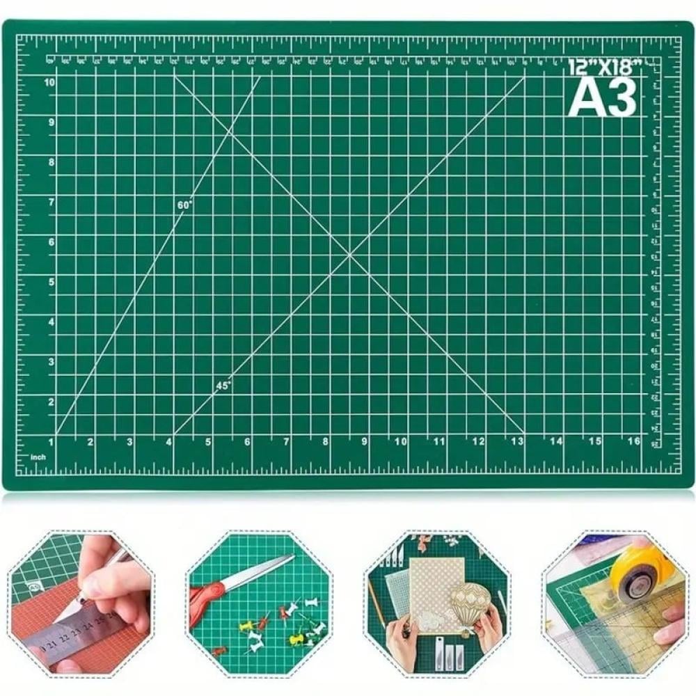 Green A3 vinyl cutting board — product image 1
