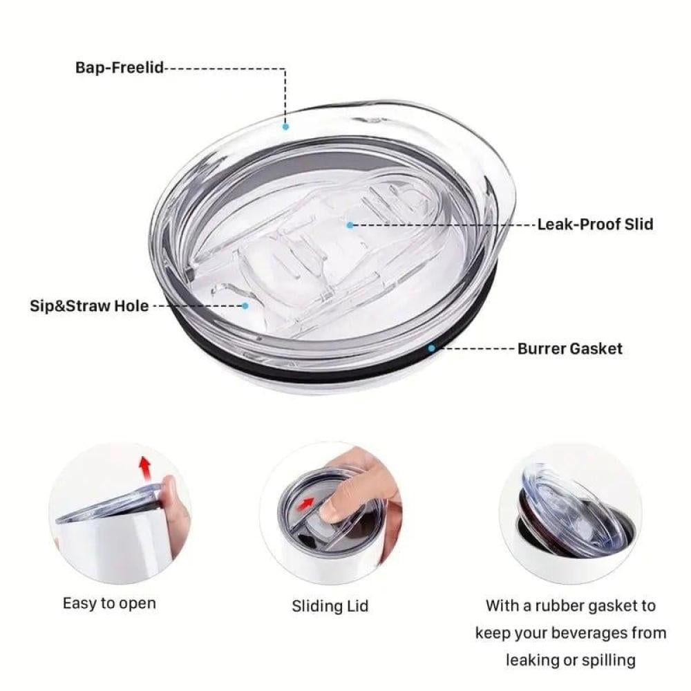 Stainless steel thermal container with straw lid 20 oz — product image 3
